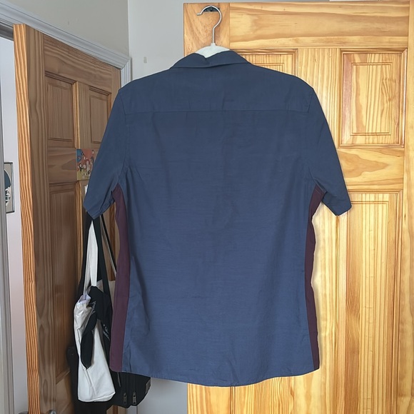 ASOS Color Block Button Down, Size M - Picture 2 of 2